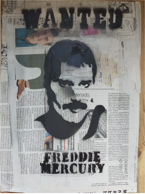 Wanted. Freddie Mercury — Francisco José González Vera